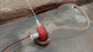 How to make a water pump very simple ||| पानी उठाने वाली मोटर कैसे बनाये
