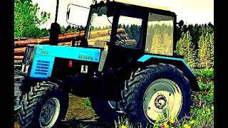 Трактор Беларус 920 или СЕЛЬСКИЙ ТРАКТОРИСТ 4. Как использовать трактор. #vseklevo #синийтрактор