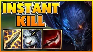 *PENTAKILL* I ONESHOT ABSOLUTELY EVERYTHING - BunnyFuFuu Full Gameplay