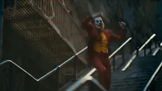 Joker dancing down the stairs HD