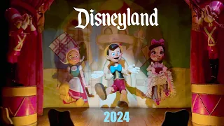Pinocchio's Daring Journey 2024 - Disneyland Resort Full Ride 4K POV