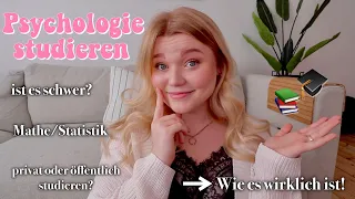 Psychologie studieren! Wie schwer ist es wirklich, Statistik & wer sollte studieren? I Meggyxoxo