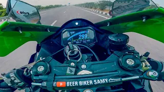 300+ Kmph on My Ninja Zx-10R for the First Time 🤯 Crazy Experience 😳 Ladakh Ep 02