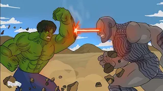 HULK vs DARKSEID / Flipaclip animation