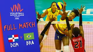 Dominican Republic 🆚 Brazil - Full Match | Women’s Volleyball Nations League 2019