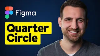 How to Make a Quarter Circle in Figma