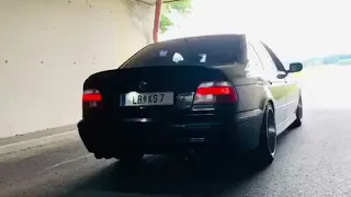 BMW e39 540i - Klappenauspuff EXHAUST SOUND - Tunnel