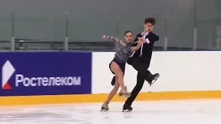 Первенство России в парном катании, танц Танцы на льду, KMC Ритмический танец 12# Е  КАТАШИНСКАЯ   А