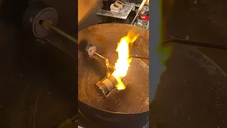 Casting a pendant using a centrifugal casting machine
