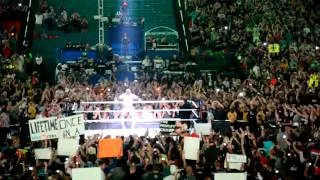 WWE WrestleMania 28 End of an Era Match Entrances - Shawn Micheals, The Undertaker, Triple H