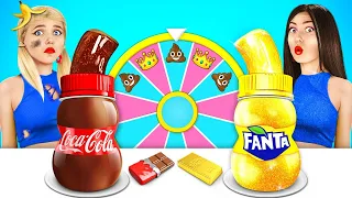 Desafio Alimentar: Rico vs Pobre | Desafio Culinário Com Fonte de Chocolate por MEGA GAME