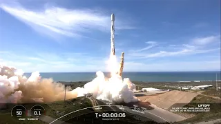 SpaceX Falcon 9 Rocket launched Transporter-10 Mission and Nailed Landing