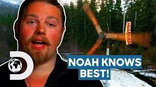 Noah Helps Bring Power To Brown Town! | Alaskan Bush People