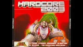 HARDCORE 2003 [FULL LABUM 300:11 MIN] * R A R E * CD1 + CD2 + CD3 + CD4 + TRACKLIST * GABBER * RAVE