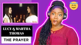FIRST TIME HEARING LUCY & MARTHA THOMAS - The Prayer REACTION!!!😱