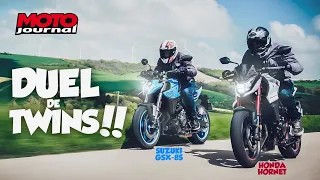 HONDA Hornet vs SUZUKI GSX-8S – Pourquoi les twins parallèles envahissent le marché ? – Moto Journal