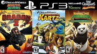 All Dreamworks Games on PS3