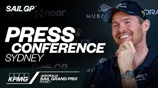 Press Conference | KPMG Australia Sail Grand Prix | Sydney