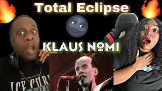 THIS SHOCKED US!!!  KLAUS NOMI - TOTAL ECLIPSE (REACTION)