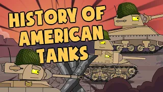 History of American tanks - Cartoons about tanks