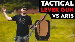 Tactical Lever Gun vs. AR15