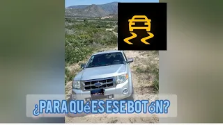 CTS (control de tracción) Ford escape ¿para qué sirve)