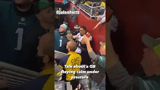 Eagles Fans Fall at FedEx Stadium as Jalen Hurts Leaves the Field