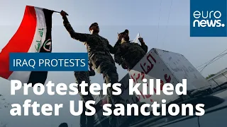 Protesters killed in Iraq hours after US sanctions Iraqi militia leaders