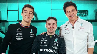 Conor Moore Meets Toto Wolff... And George Russell 🤣