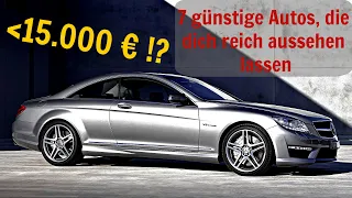 7 günstige Autos, die dich reich aussehen lassen | G Performance