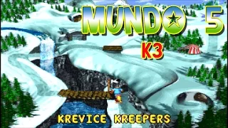 Donkey Kong Country 3 - todos os Bonus , DK´s e Banana-birds(Mundo 5)