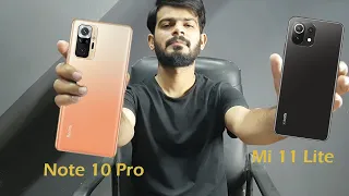 Mi 11 Lite Vs Redmi Note 10 Pro Specification Comparison | Which One You Should Buy?