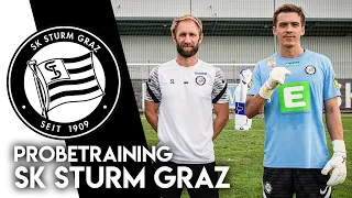 Probetraining bei SK Sturm Graz | TAG 1 ( Europa League Teilnehmer)