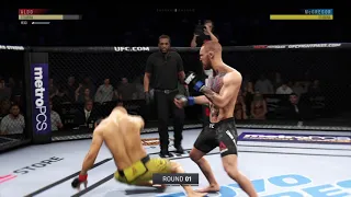 CONNOR MCGREGOR VS JOSE ALDO 13 SECOND KO IN UFC 3