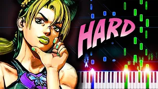 Jolyne's Theme (from JoJo's Bizarre Adventure Stone Ocean) - Piano Tutorial