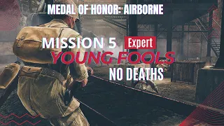 Medal of Honor: Airborne - Mission 5: Operation Varsity | Young Fools (Expert) *No Deaths*