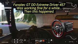 GT7 1.46 | Fanatec Driver 457 | GT DD X - Locking Up Bug