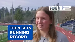 Lake Oswego high school runner sets 200-meter record