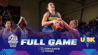 Villeneuve d'Ascq LM v ZVVZ USK Praha | Full Basketball Game | EuroLeague Women 2023-24