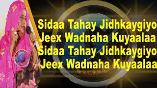 SEYNAB CIGE NACABKAY HA IIJABIN  OFFICIAL MUSIC VIDEO LYRICS 2022