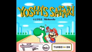 SNES Longplay [653] Yoshi's Safari (US)