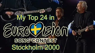 Eurovision 2000 - My Top 24 [with comments]