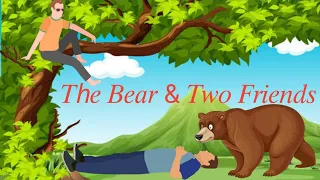 The Bear and The Two Friends | English Stories For kids | Moral Stories | Kids Story | Animated