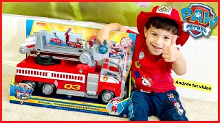 NEW PAW PATROL Marshall Transforming City Fire Truck | Paw Patrol the Movie