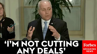 JUST IN: Steve Scalise Claims 'Support Continues To Grow' Following 'Very Productive' GOP Meeting