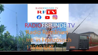 SW DX: Radio Rumänien Int. in Französisch 17640 kHz