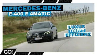 Die Zukunft der Limousinen - Mercedes-Benz E 400 e 4Matic