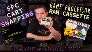 Cart Swapping the Game Processor RAM Cassette with a Raspberry Pi RP2040