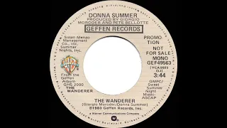 1980 Donna Summer - The Wanderer (mono radio promo 45)