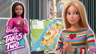 Barbie y sus amigos: ¡MISIÓN en Nueva York! 🧡🎤🎹| Barbie It Takes Two en Español Latino